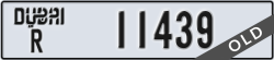 dubai - code - R - number -11439
