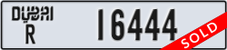 dubai - code - R - number -16444