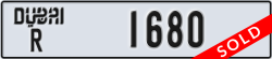 dubai - code - R - number -1680