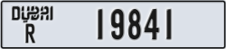 dubai - code - R - number -19762