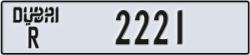dubai - code - R - number -2142
