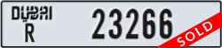 dubai - code - R - number -23266