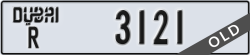 dubai - code - R - number -3121