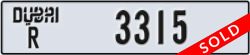 dubai - code - R - number -3315
