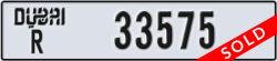 dubai - code - R - number -33575