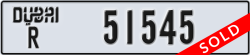 dubai - code - R - number -51545