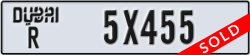 dubai - code - R - number -5X455
