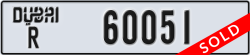 dubai - code - R - number -60051