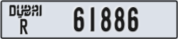 dubai - code - R - number -61886