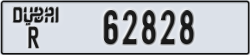 dubai - code - R - number -62828