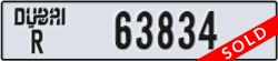 dubai - code - R - number -63834