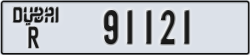 dubai - code - R - number -91042