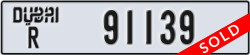 dubai - code - R - number -91139