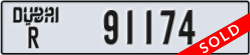 dubai - code - R - number -91174