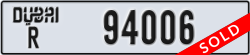 dubai - code - R - number -94006