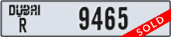 dubai - code - R - number -9465