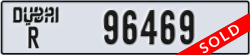 dubai - code - R - number -96469