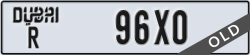 dubai - code - R - number -96X0