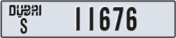 dubai - code - S - number -11676