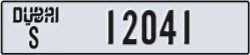 dubai - code - S - number -12041