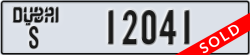 dubai - code - S - number -12041