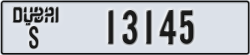 dubai - code - S - number -13145