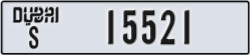 dubai - code - S - number -15521