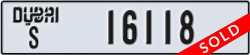 dubai - code - S - number -16118