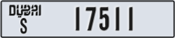 dubai - code - S - number -17432