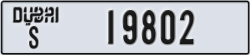 dubai - code - S - number -19802