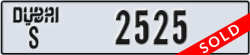 dubai - code - S - number -2525