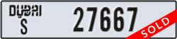 dubai - code - S - number -27667