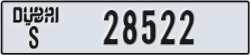 dubai - code - S - number -28522
