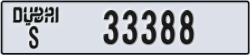dubai - code - S - number -33388