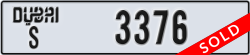 dubai - code - S - number -3376