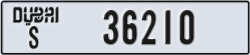 dubai - code - S - number -36210