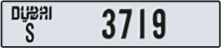 dubai - code - S - number -3719