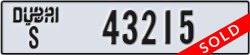 dubai - code - S - number -43215