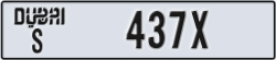 dubai - code - S - number -437X