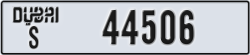 dubai - code - S - number -44506