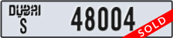 dubai - code - S - number -48004
