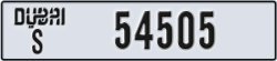 dubai - code - S - number -54426