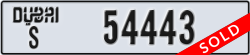 dubai - code - S - number -54443