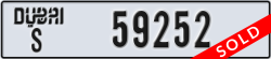 dubai - code - S - number -59252