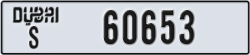 dubai - code - S - number -60653