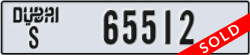 dubai - code - S - number -65512