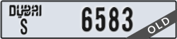 dubai - code - S - number -6583