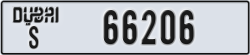 dubai - code - S - number -66206