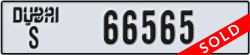 dubai - code - S - number -66565