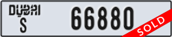 dubai - code - S - number -66880